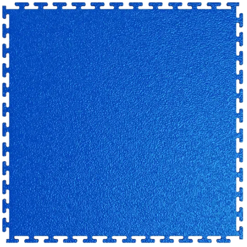 Модульная плитка "Кожа" ПВХ 500×500×5 mm синий