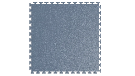 Модульная плитка "Кожа" ПВХ 500×500×5 mm серый